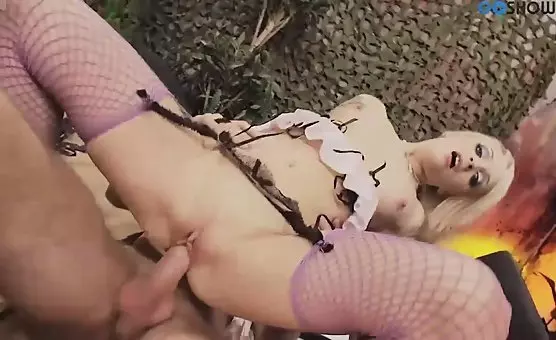 Skinny Blonde Gets Wet and Wild in Passionate Sex Adventure
